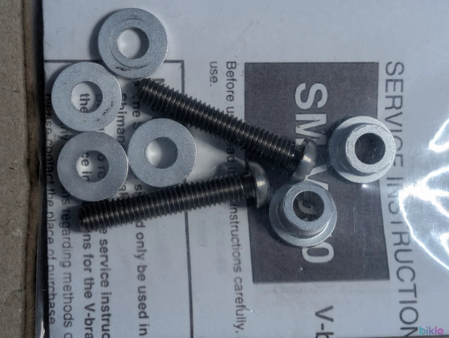 7. Shimano Carbon Brake Booster suruburi Titan