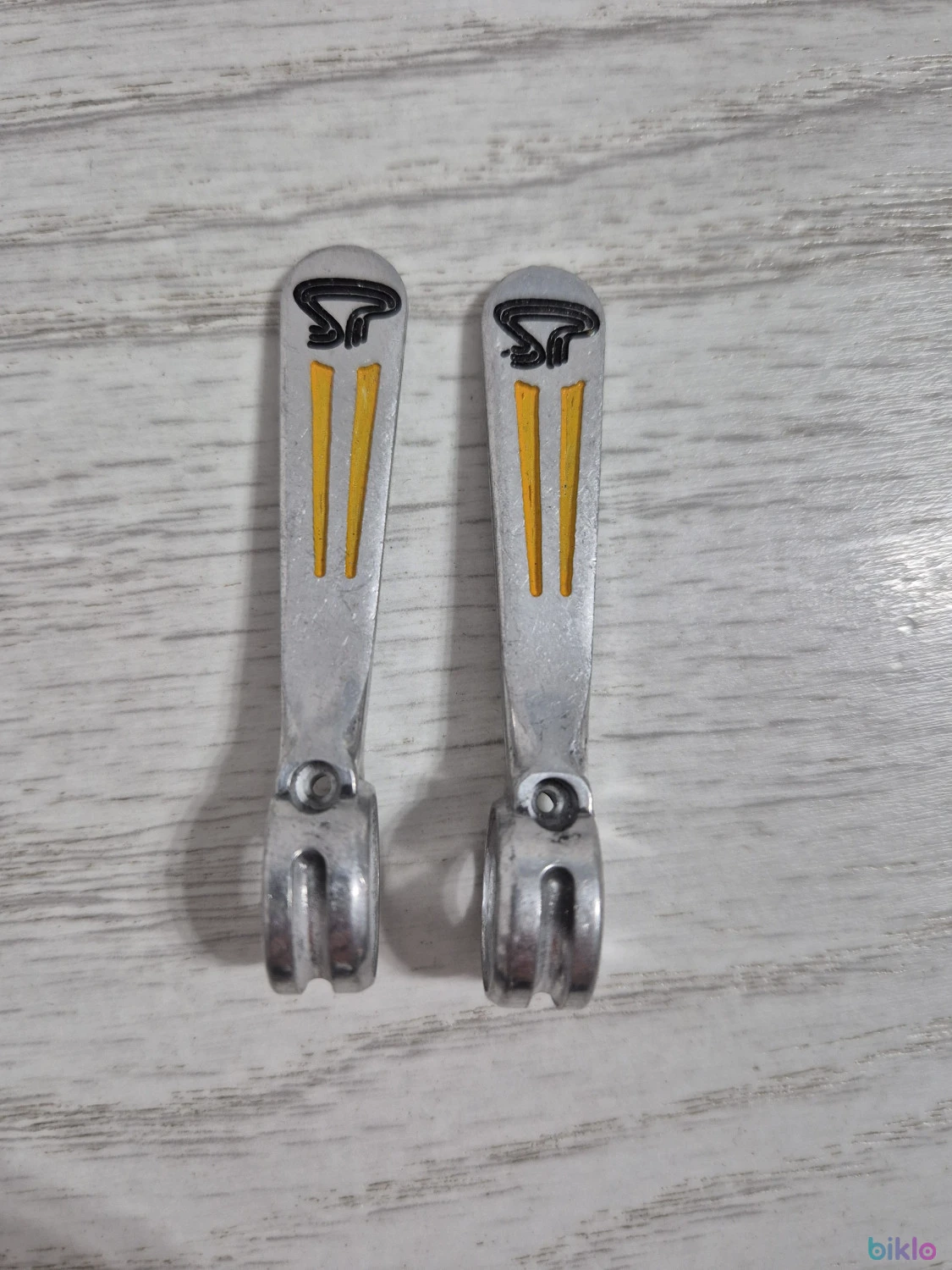 1. Manete schimbator Campagnolo Pantografiate Sante Pogliaghi Vintage