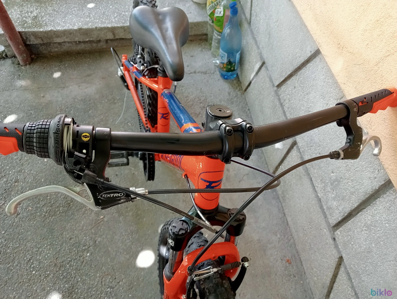 6. Mtb aluminiu cu suspensie Rossignol 7 V Shimano Altus roti 20 cadru mic 27 cm