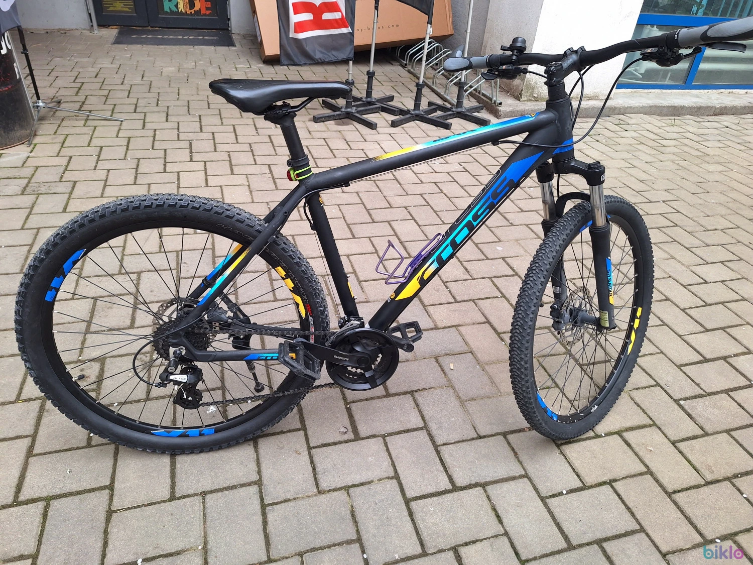 1. Bicicletă Cross GRX 8 – Roți 27.5" – Cadru L – Revizie facuta
