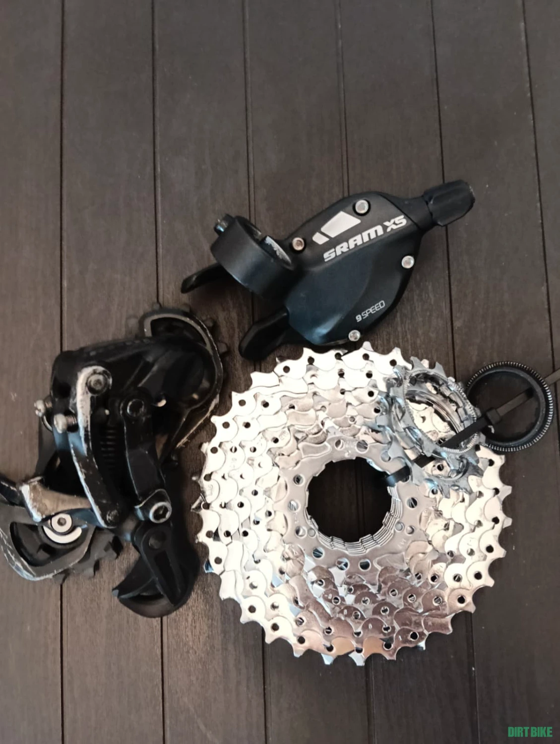 1. Vand transmisie SRAM X5 9 viteze