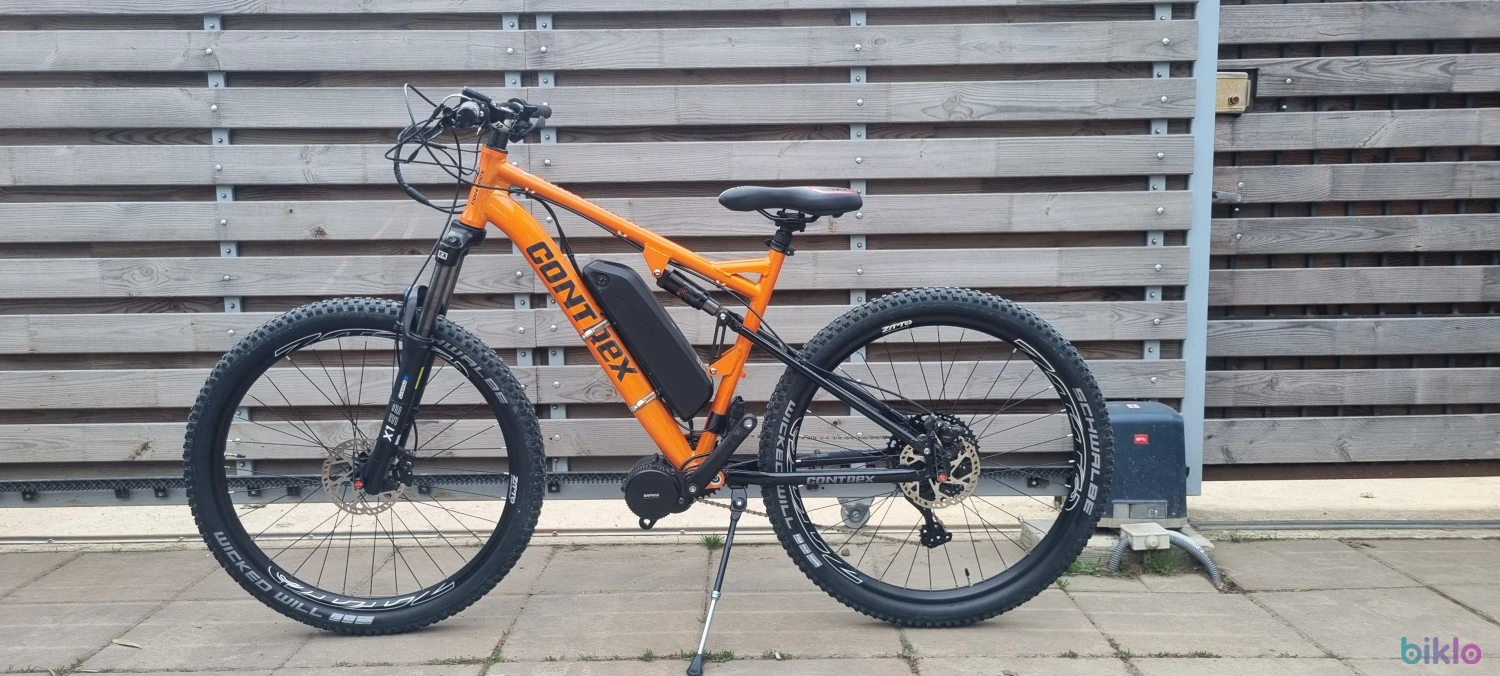 1. Vand bicicleta electrica full suspension cu motor Bafang BBS02B
