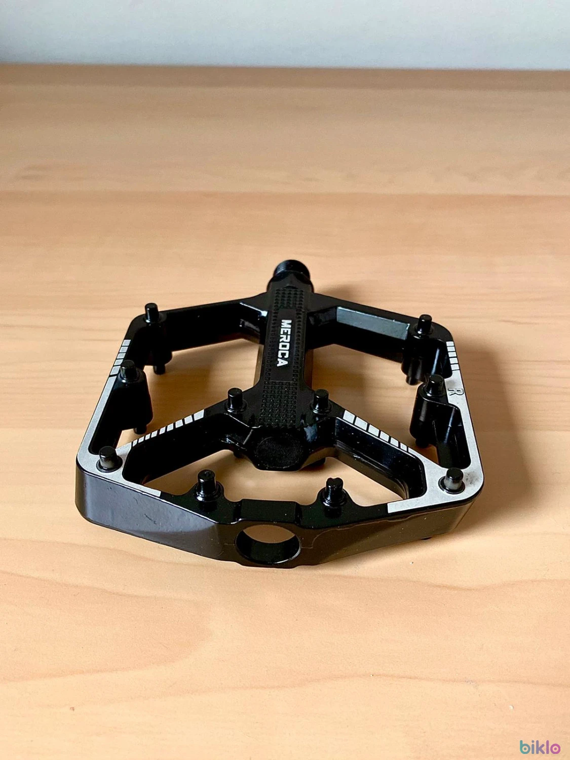 4. Meroca pedale bicicleta DU Rulment MTB aluminiu