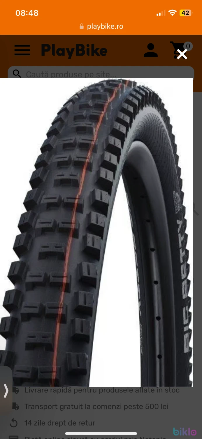 1. Anvelope 27,5Schwalbe 2.60 BiG Betty EVO