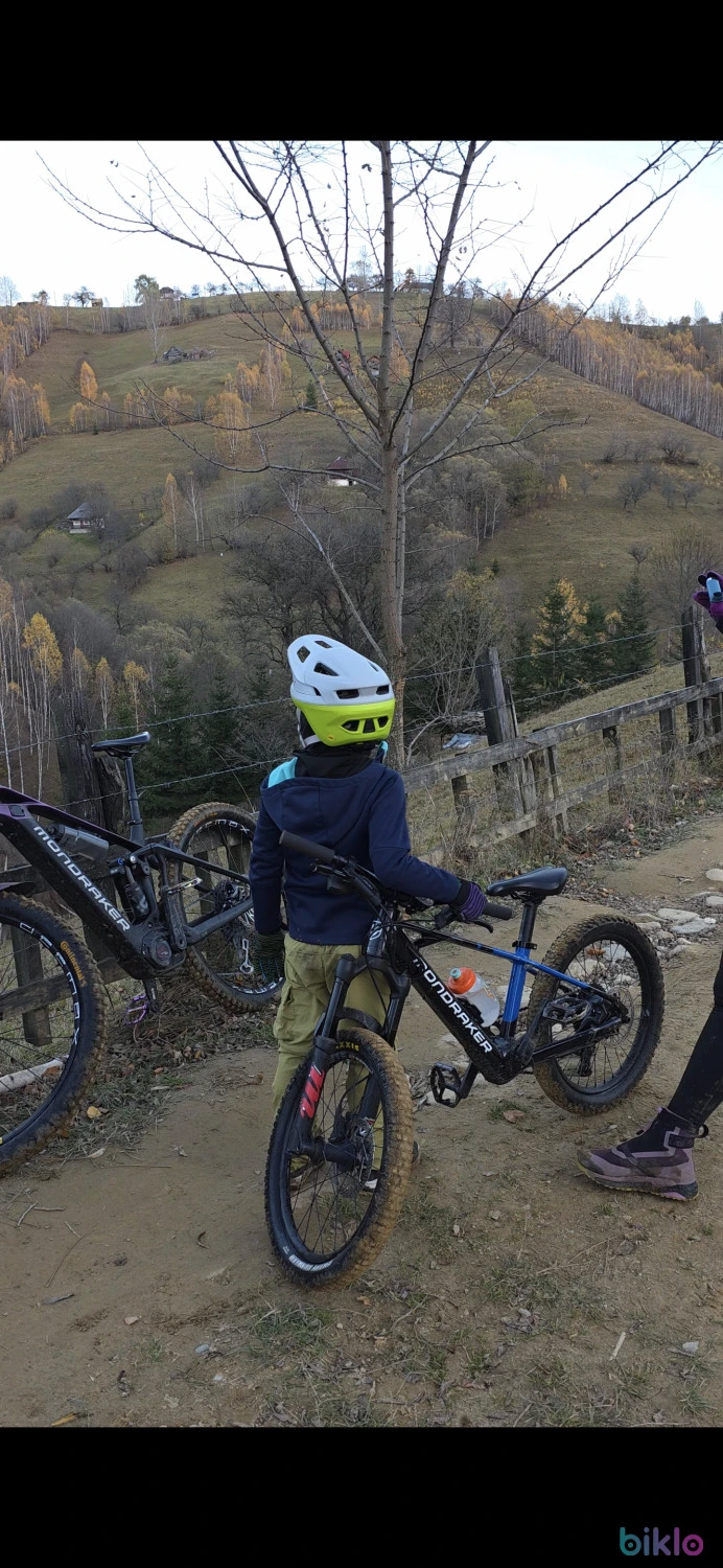 5. Mondraker play 20inch e-bike copii + furca Manitou Jr extra
