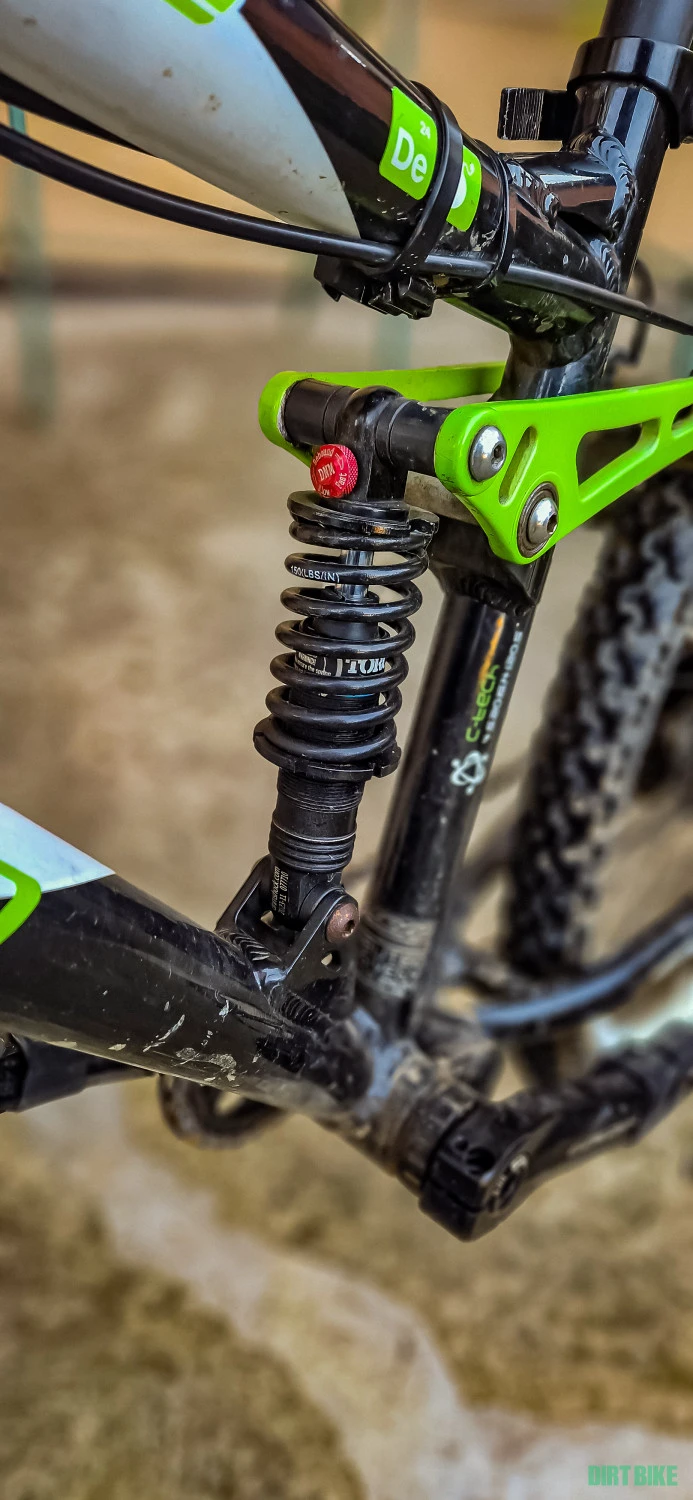4. Bicicleta copii full suspension 24" custom build