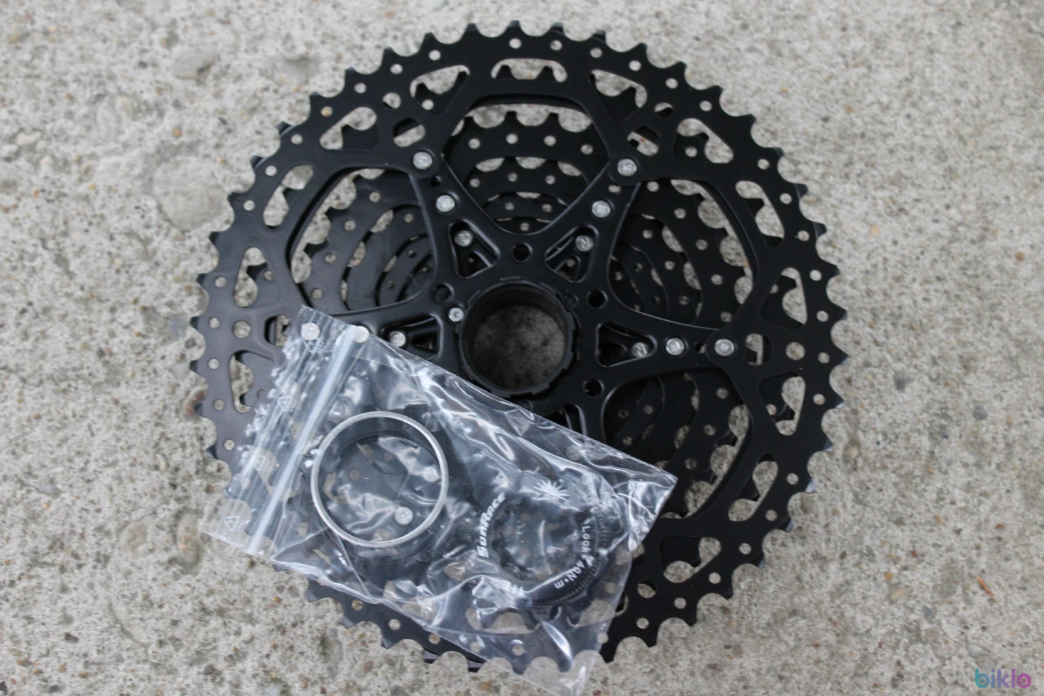 2. SunRace CSMS2 10-vit. tip Shimano HG pinion caseta 11-46T - negru
