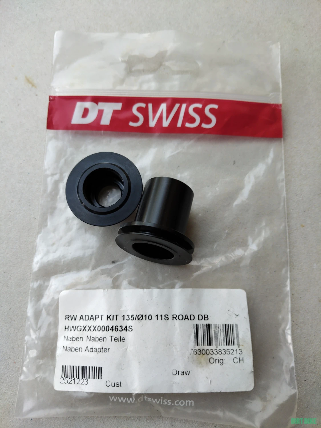 2. Kit conversie butuc spate dt swiss 11 Speed road