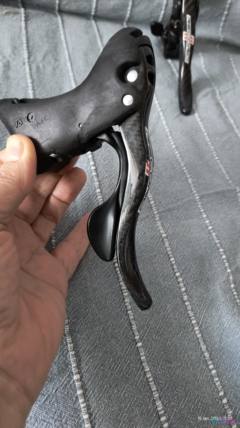4. Set Campagnolo Record ergopowere + deraiore