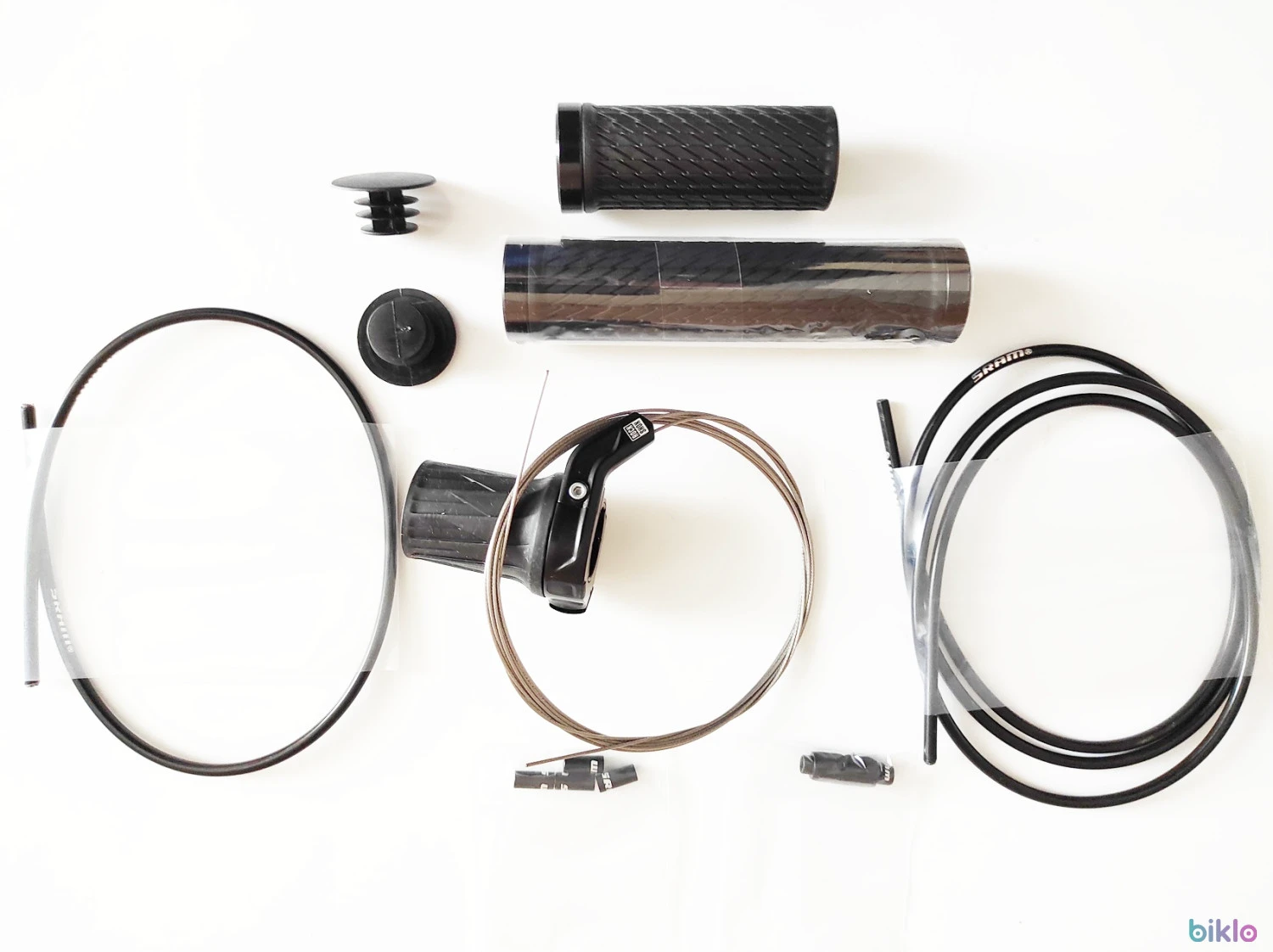 4. Kit maneta blocaj furca si amortizor Rockshox Twistlock Full sprint left nou