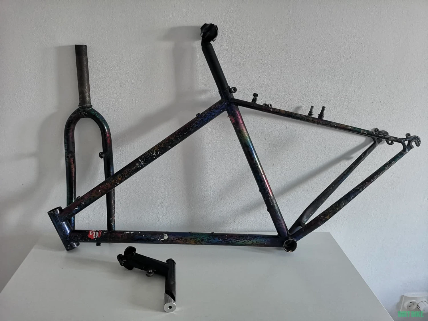 1. Cadru MTB Cilo otel + furca Spinner