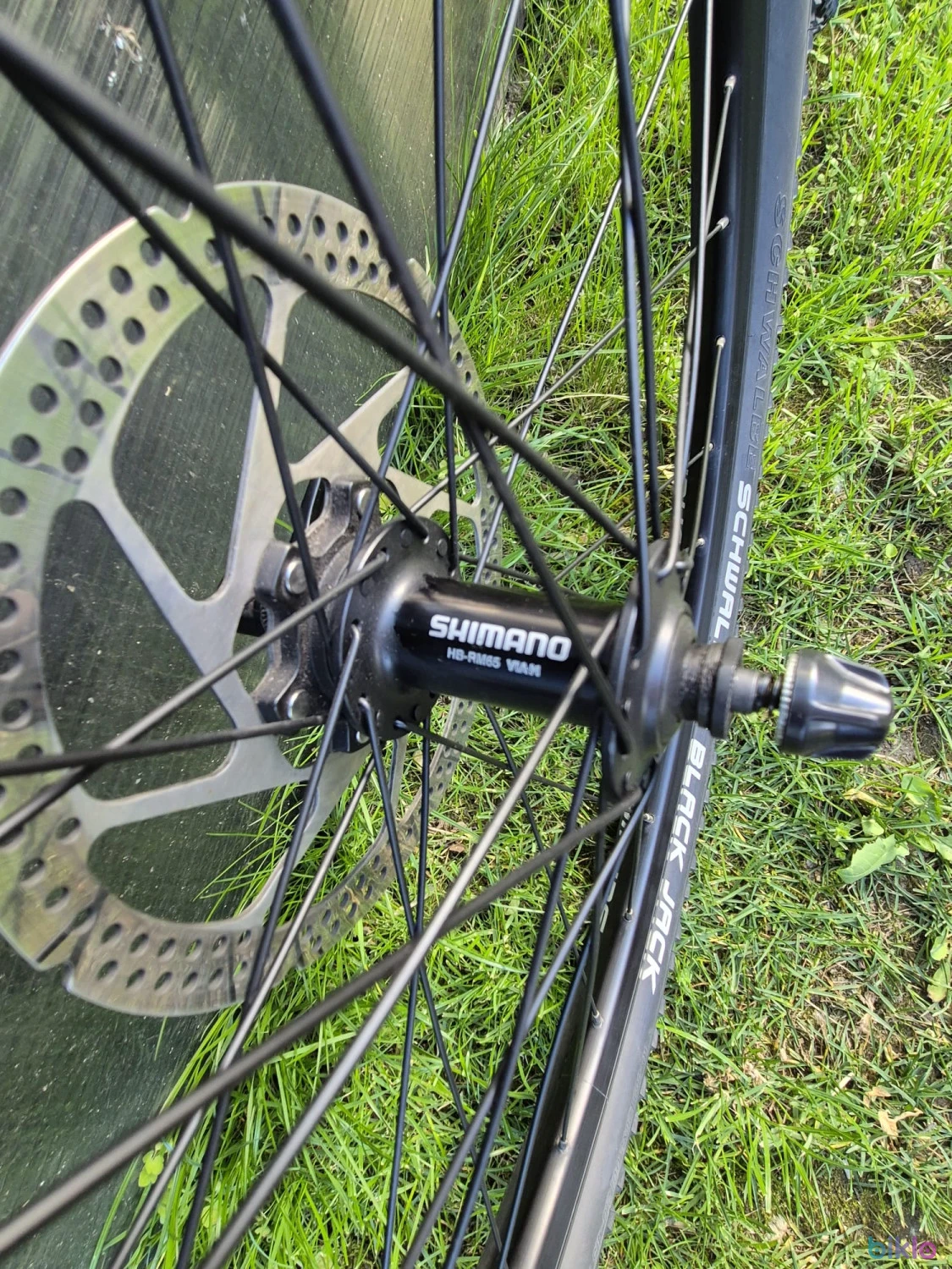 6. Roti MTB Rigida Sniper , 26 inch, complete, butuci Shimano, anvelope Schwalbe