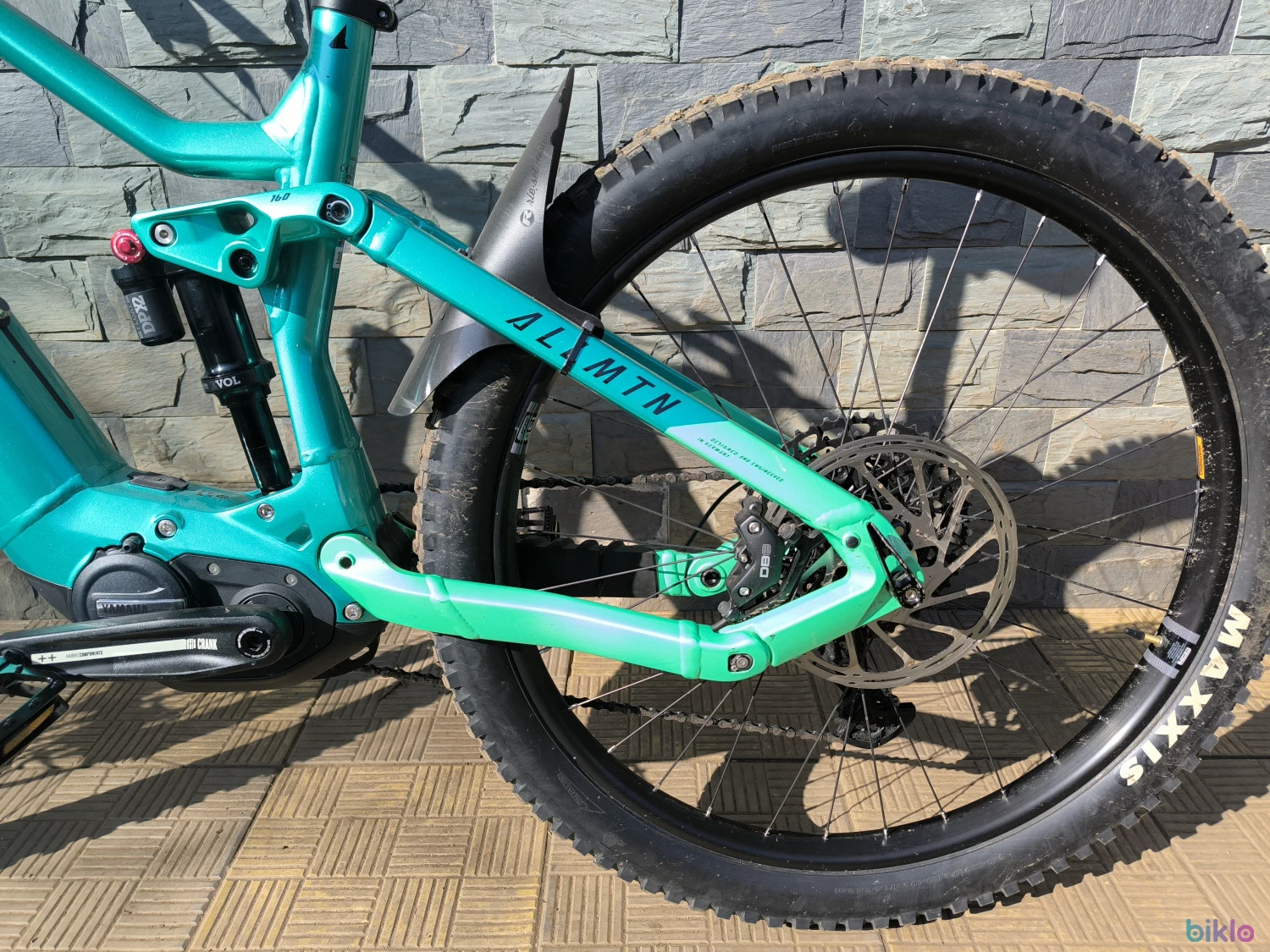6. Haibike ALLMTN Fox Rhythm DPX2 160mm