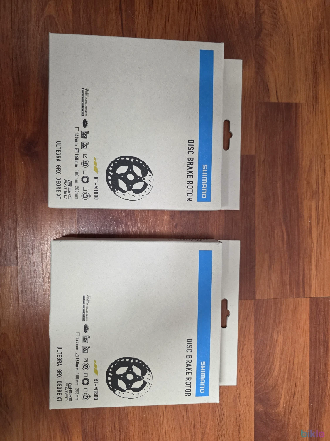 1. Vând set discuri Shimano RT - MT800