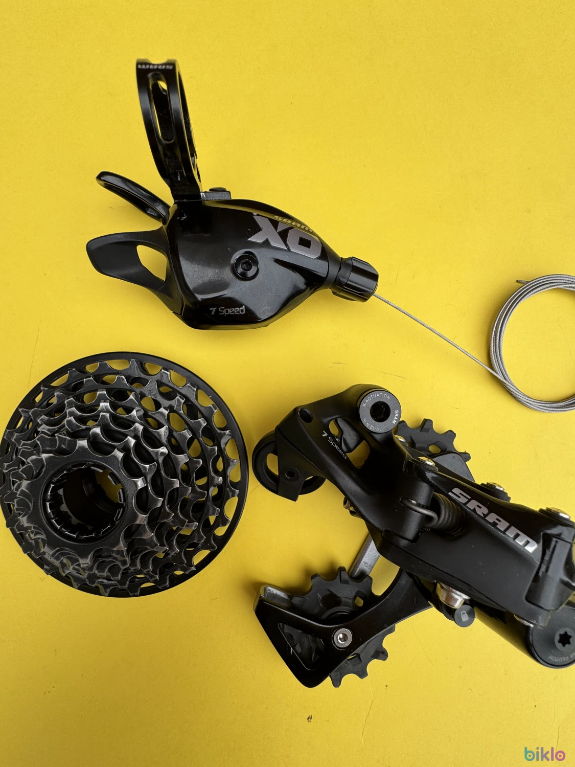 1. Linie SRAM X01 7 v DH