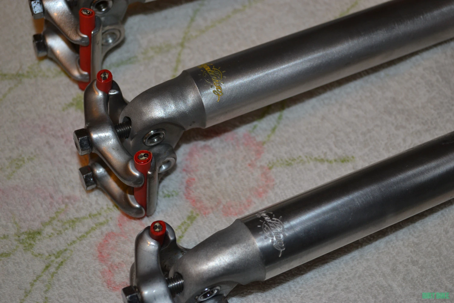 2. Tija sa/seatpost Campagnolo nuovo record/GS -Miche aero vintage