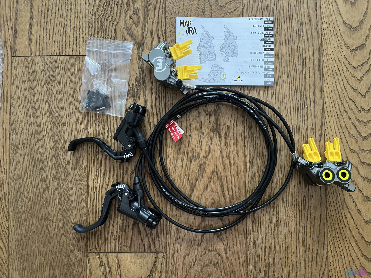 1. Set frane MAGURA MT 7 pro HC