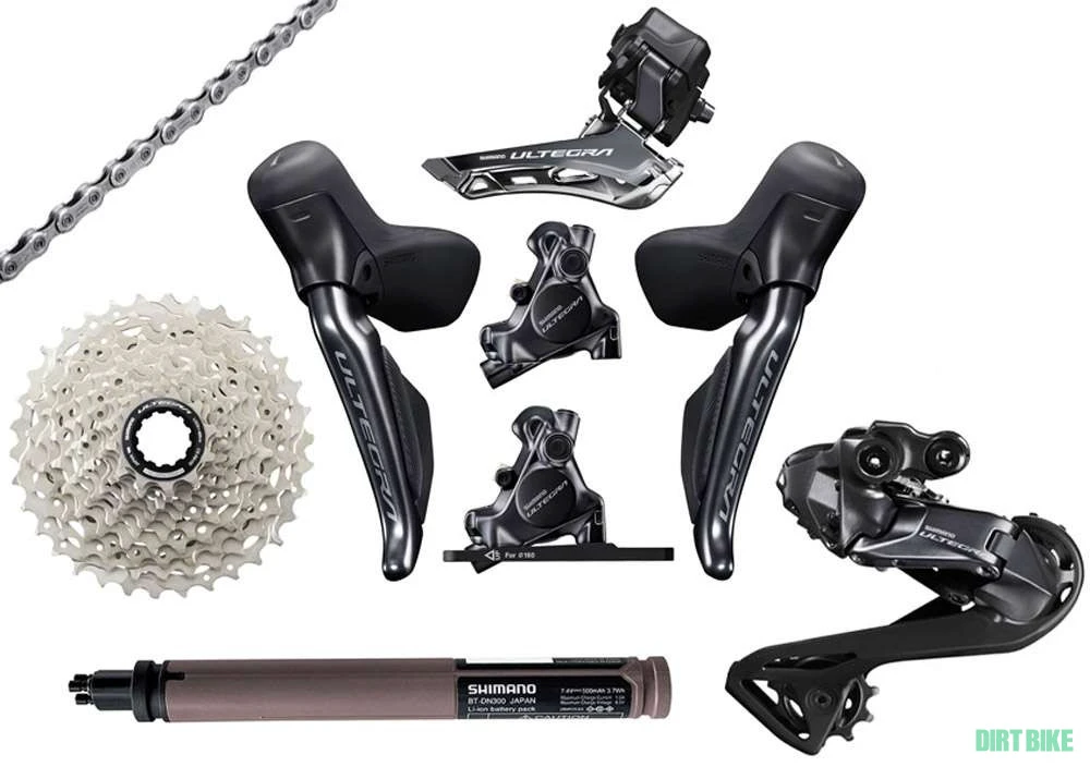 1. Groupset Shimano ULTEGRA Di2 2x12 *ca nou*