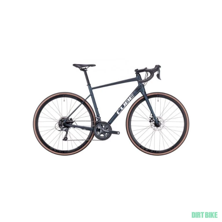 1. Bicicleta de sosea CUBE Attain deepblue/white marime 56cm