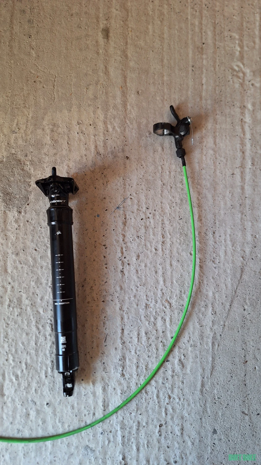 4. Vand dropper post onoff 31.6 si maneta shimano