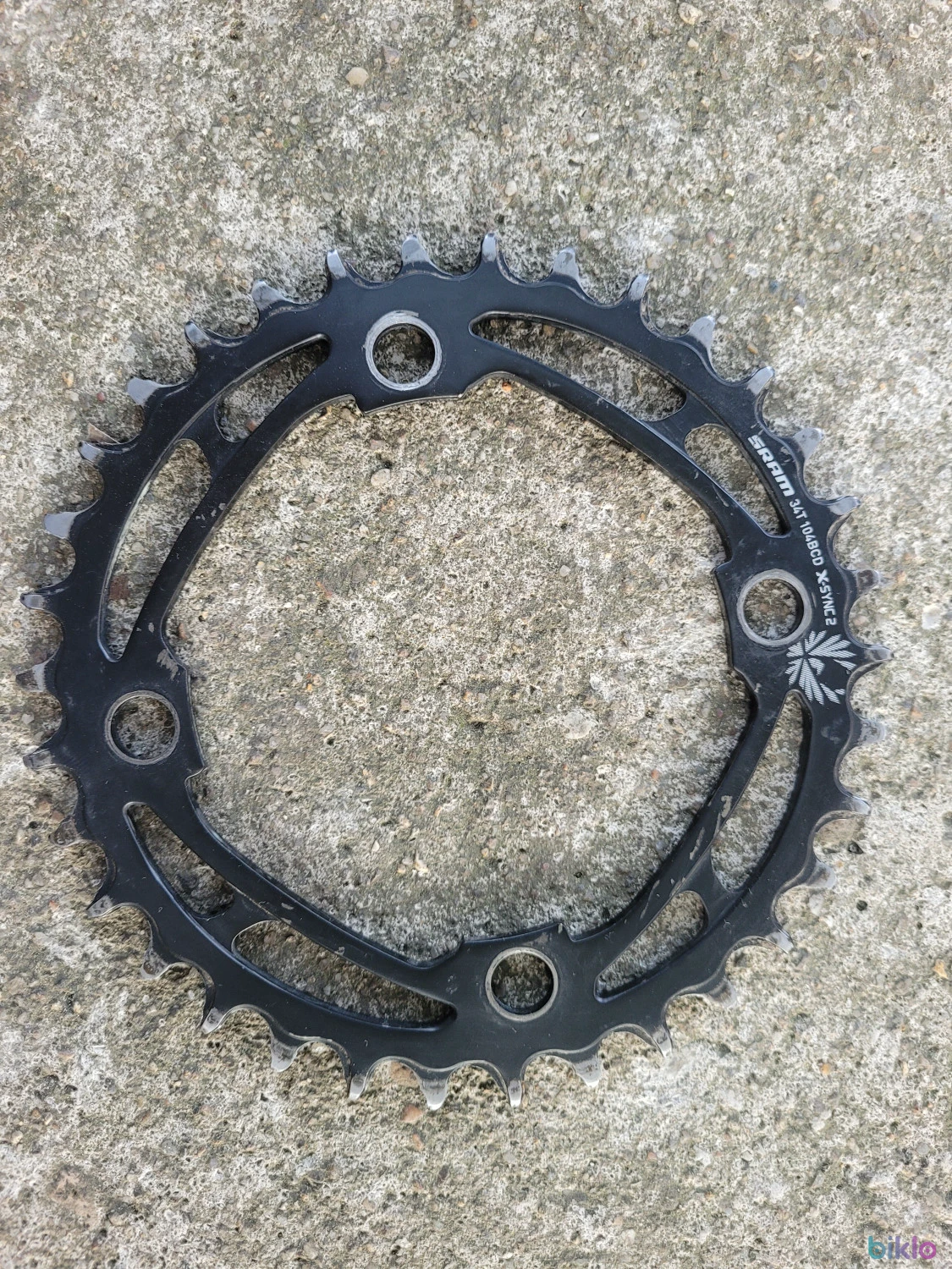 1. SRAM X-Sync 2 Eagle placa angrenaj 34T - 104mm BCD - folosit
