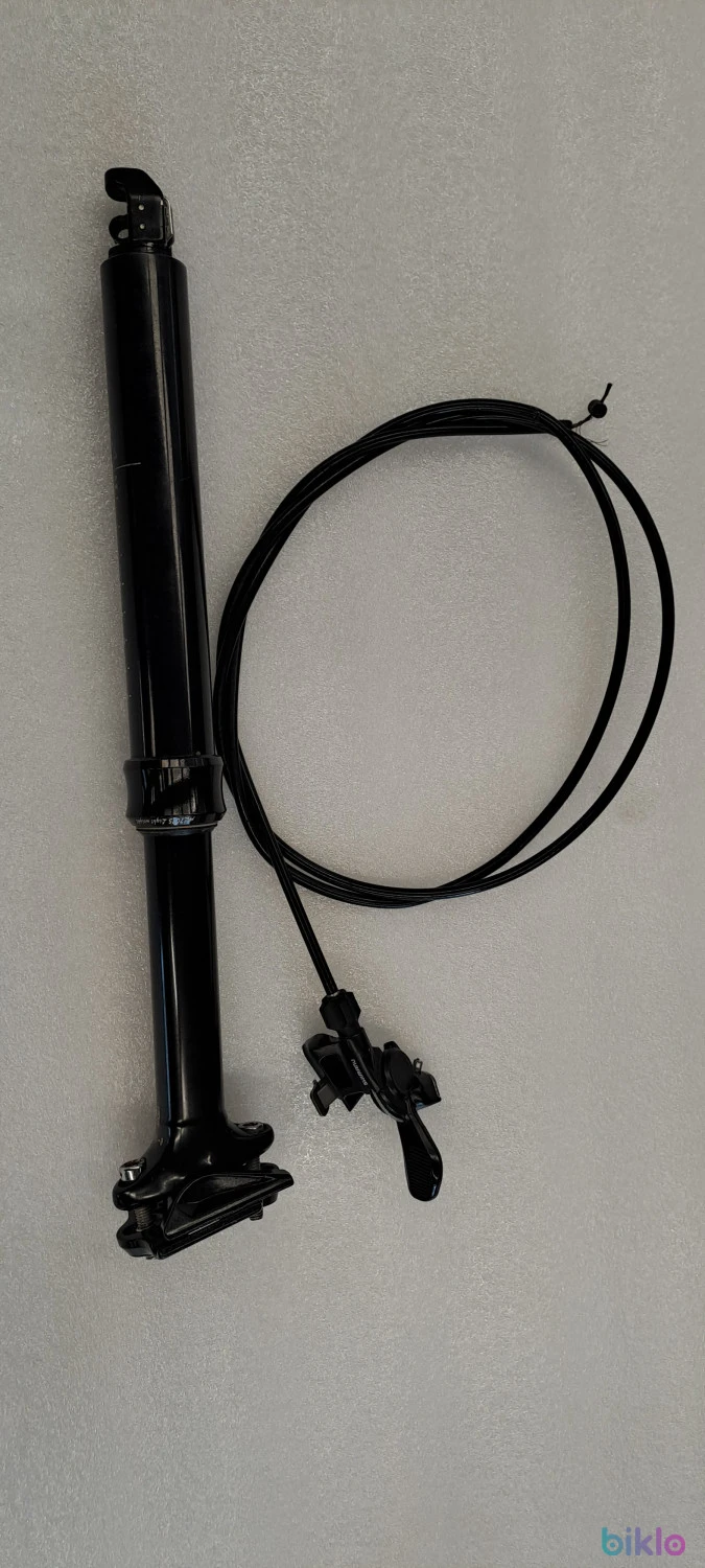 1. Tijă șa Dropper Post 30.9mm / cursă 100mm, cu manetă și cablu