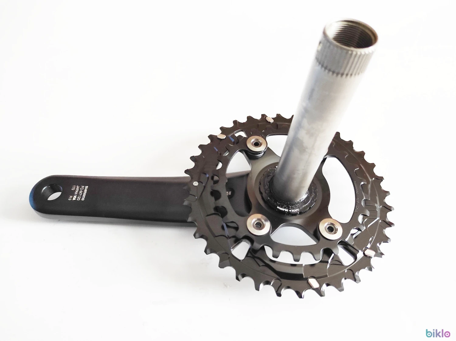 4. Angrenaj pedalier Shimano SLX FC-M7120-B2 2x12v. Boost 36/26T 170mm, nou