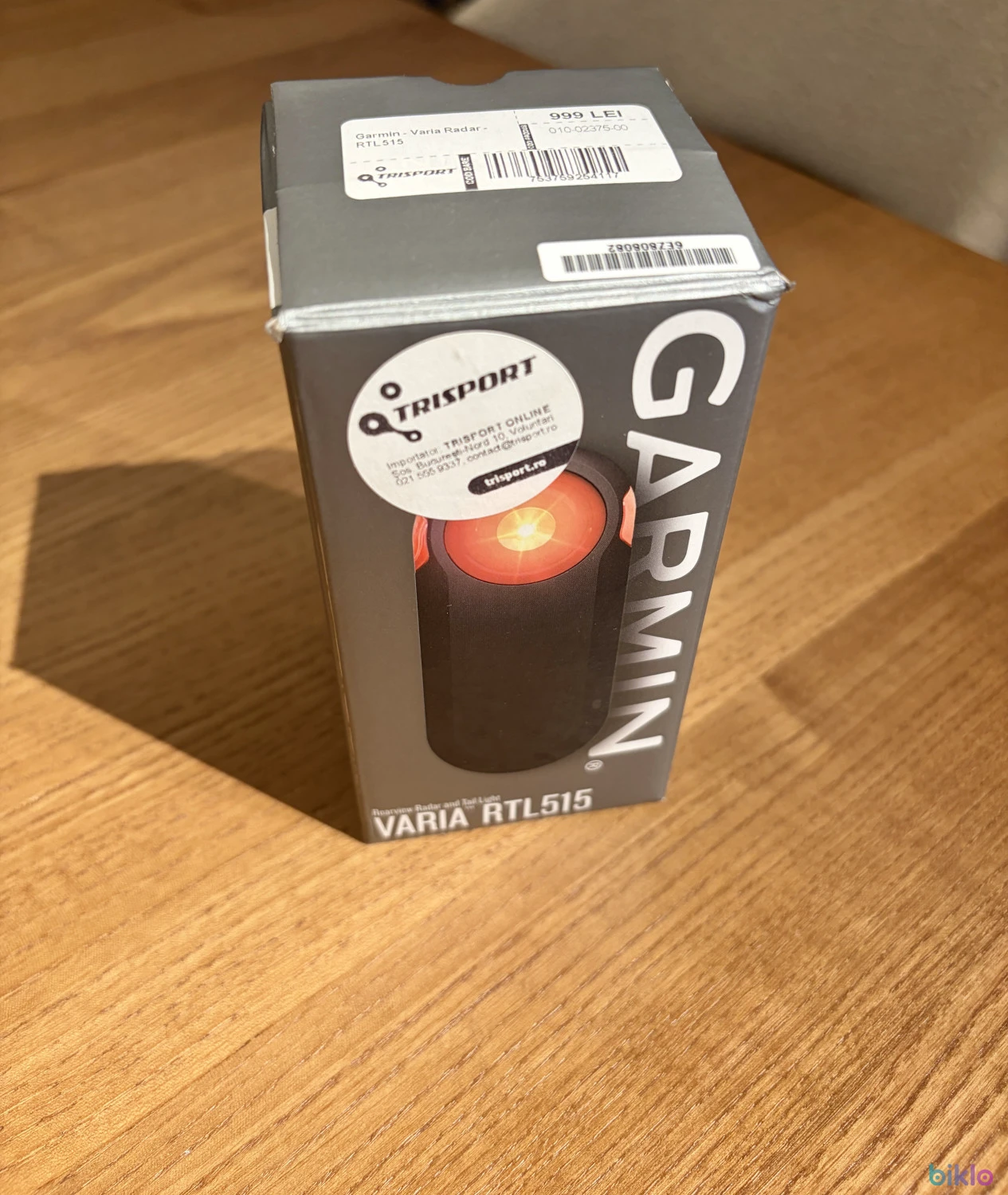 1. Garmin Varia RTL 515 nou garantie