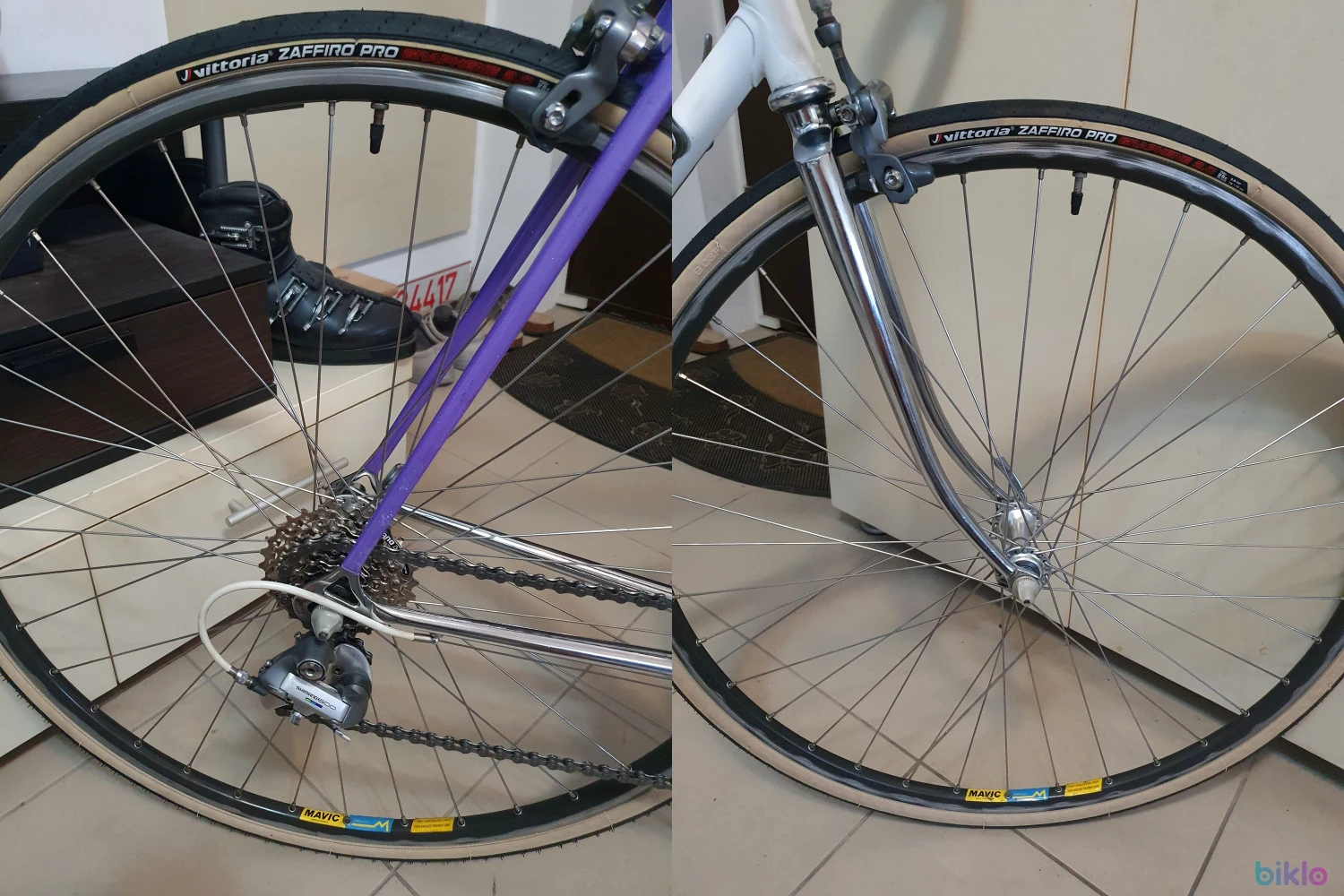 4. Diamant - Cursiera tubulatura Reynolds 531 TT.56 ST.58 10.21kg 2x7 SIS