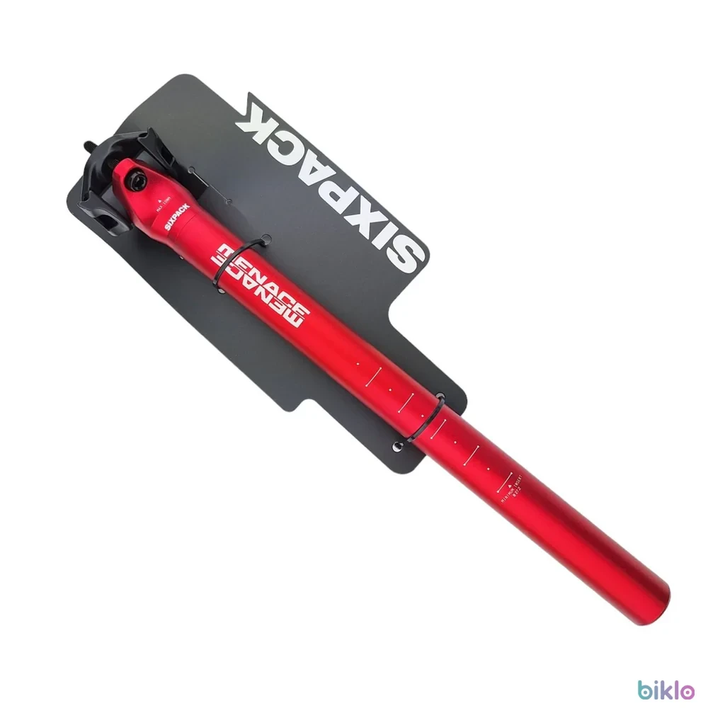 1. Tija de sa Sixpack Menace 27.2x350mm rosie, noua