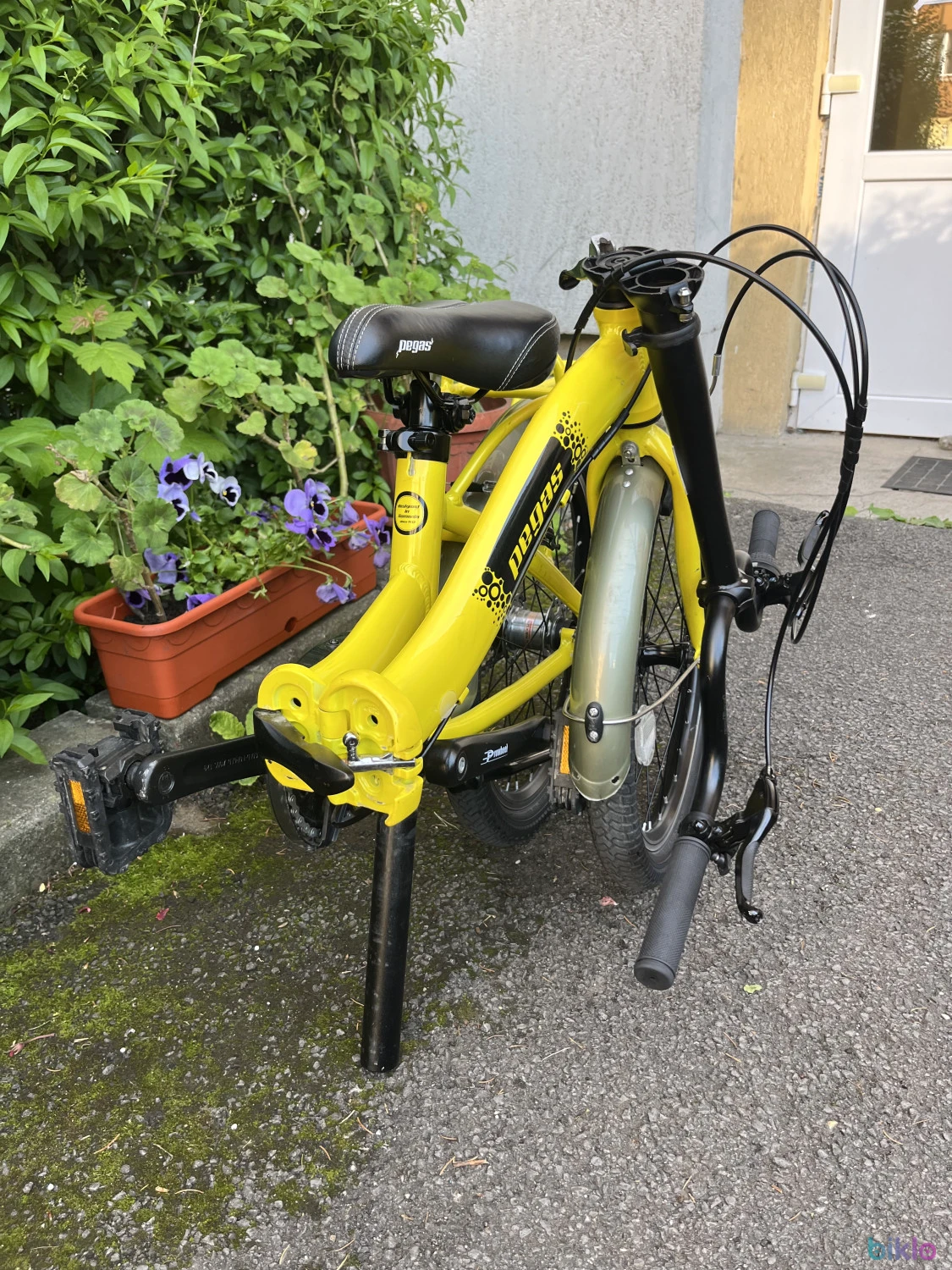 9. Bicicletă pliabilă Pegas Camping 3 s