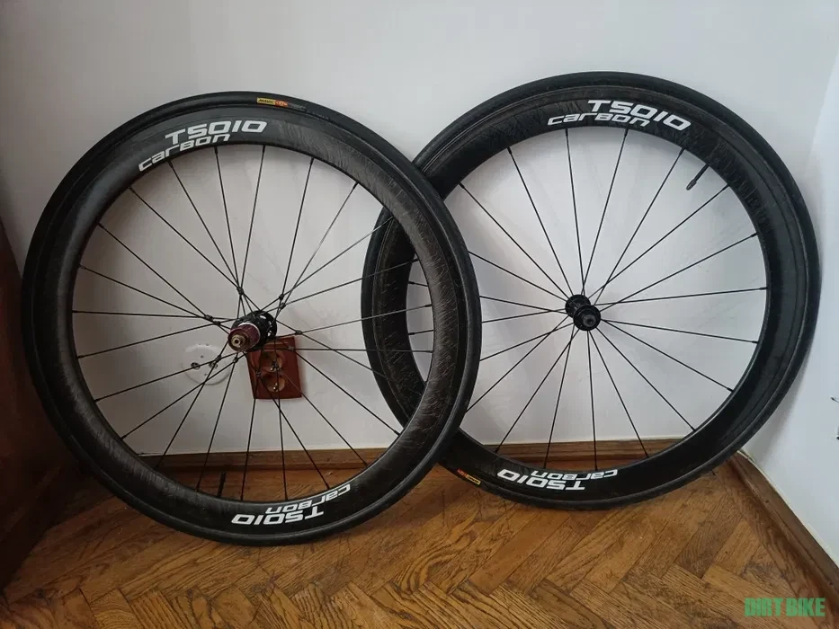 2. Zefiro T5010 Carbon Tubular 700c 28 Inch - Set Roti Bicicleta Cursiera