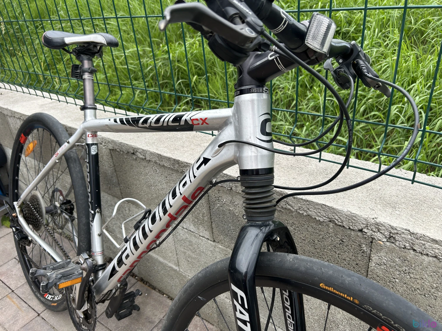 4. Bicicletă premium Cannondale Quick CX 1, ușoară, rapidă, Shimano SLX/XT, frâne Magura, furcă HeadShok Fatty