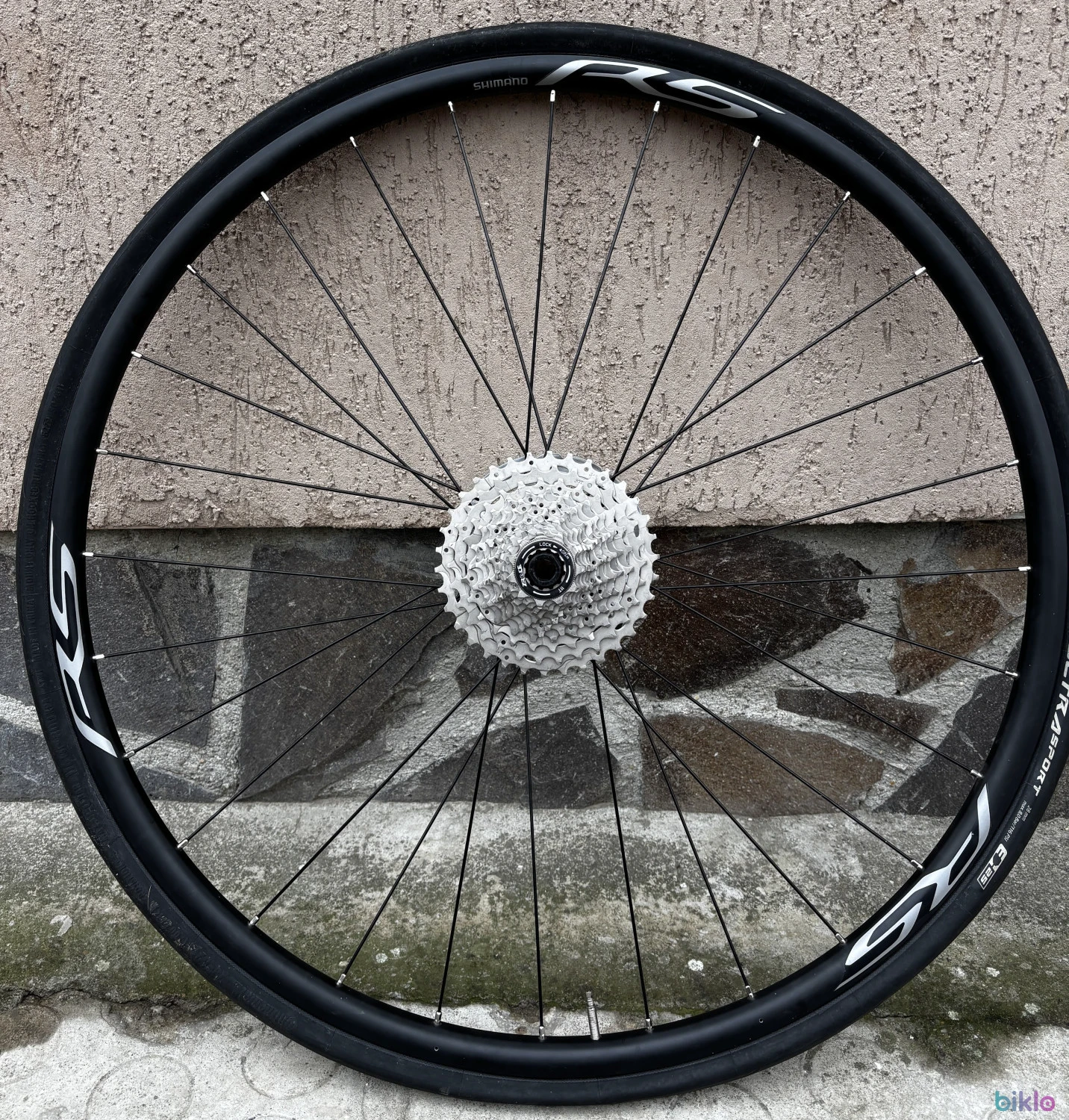 3. SHIMANO WH-RS171 28" + Disc Shimano RT70 160mm/140mm Center Lock + ZRACE 12S HG Cassette