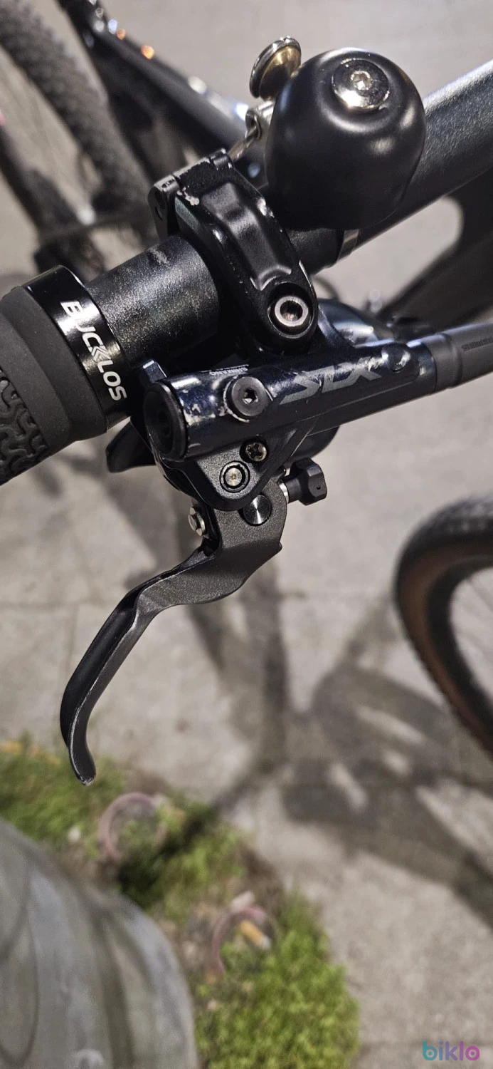 4. Set frâne față-spate Shimano SLX M7120 4-pistoane