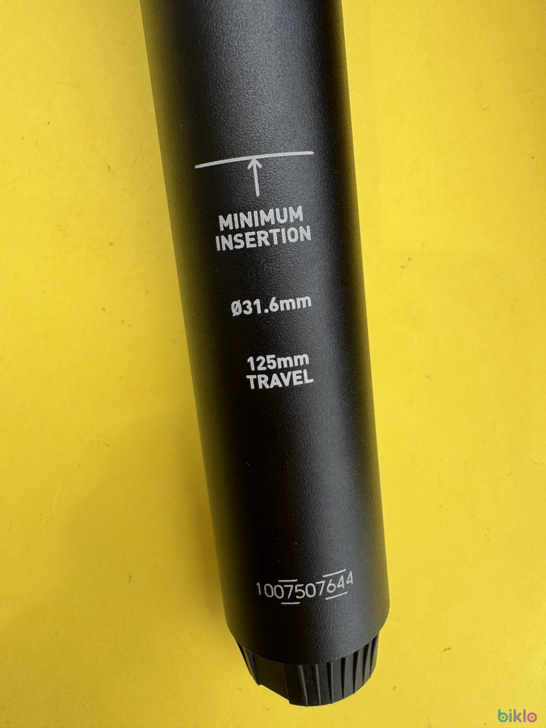 6. ROCKSHOX Tija Reverb AXS 31,6x125 cursa