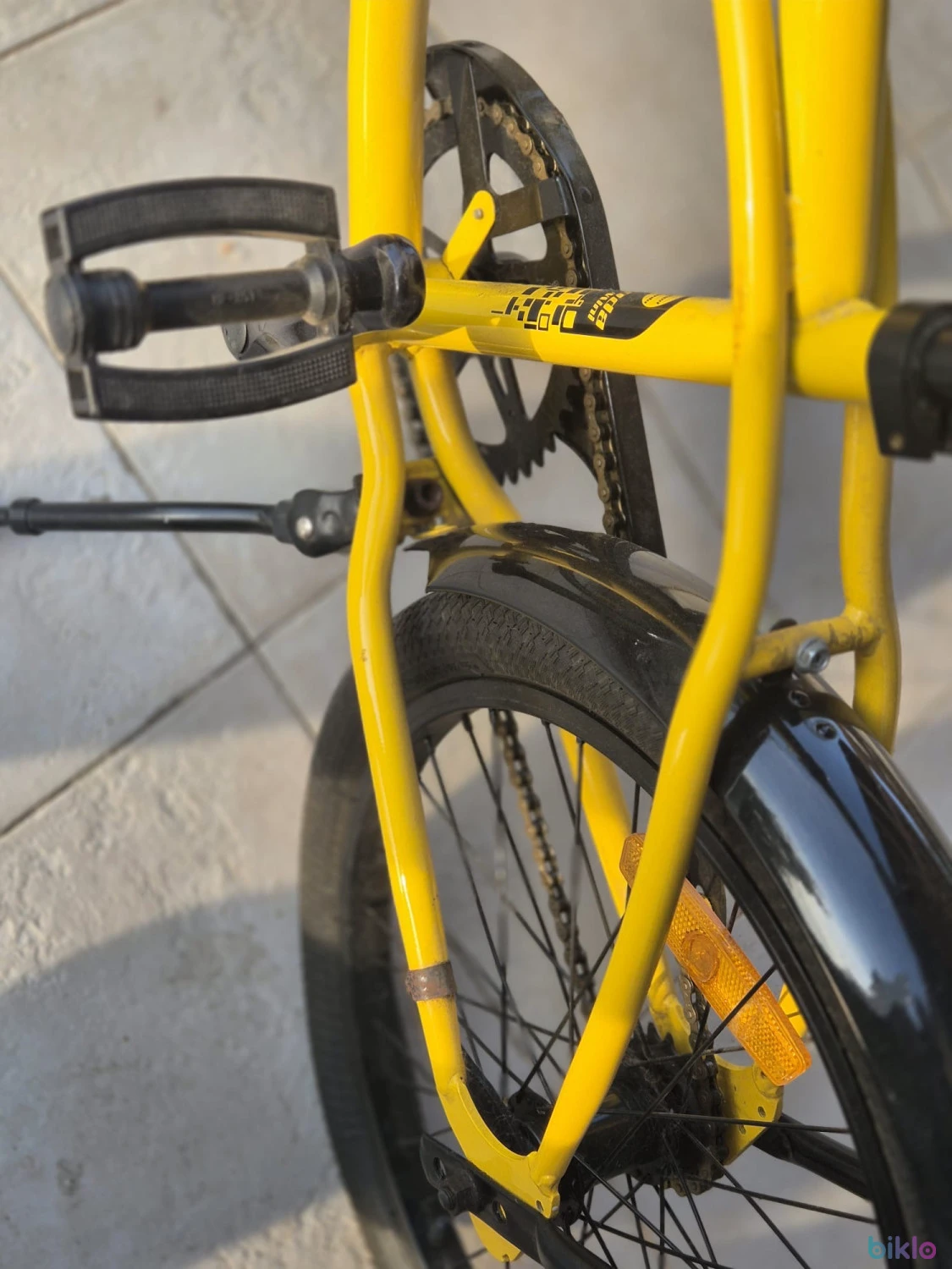 5. Bicicleta Pegas Strada Mini Galben Bondar