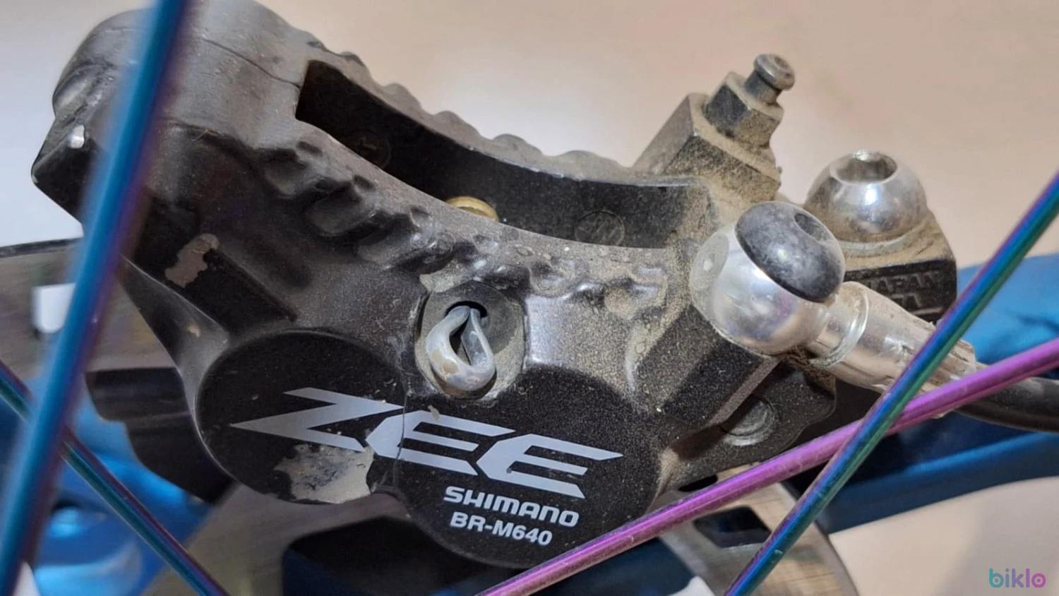 7. Set frane Shimano Zee BR-M640