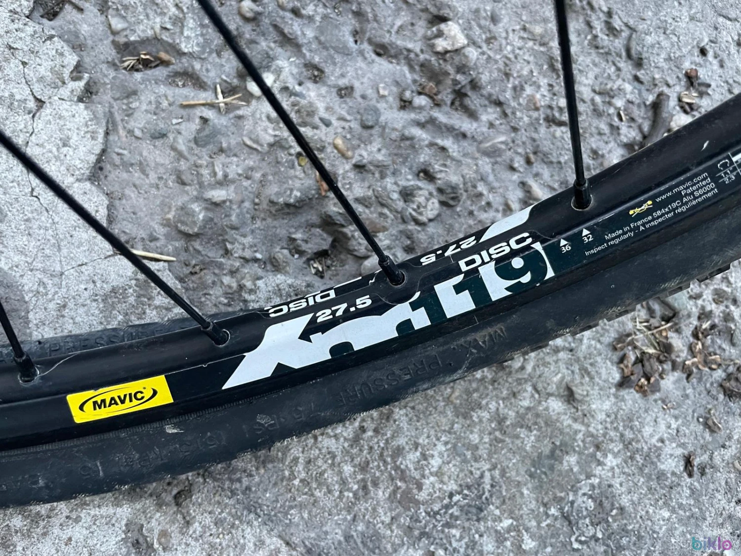 5. Set roți MTB 27.5” Mavic/Novatec 142x12/100x15 mm