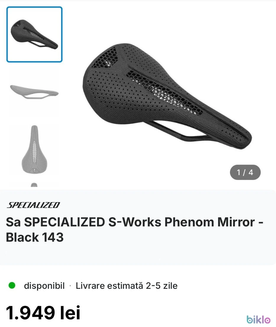 2. Șa Specialized S‑Works Power EVO Mirror