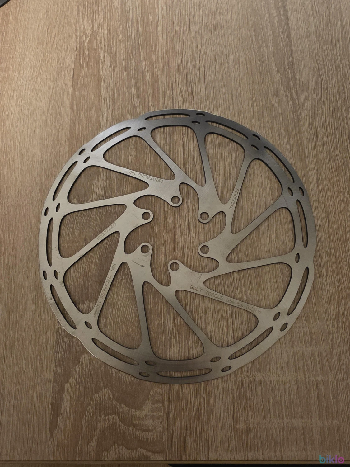 1. Sram Centerline 180mm