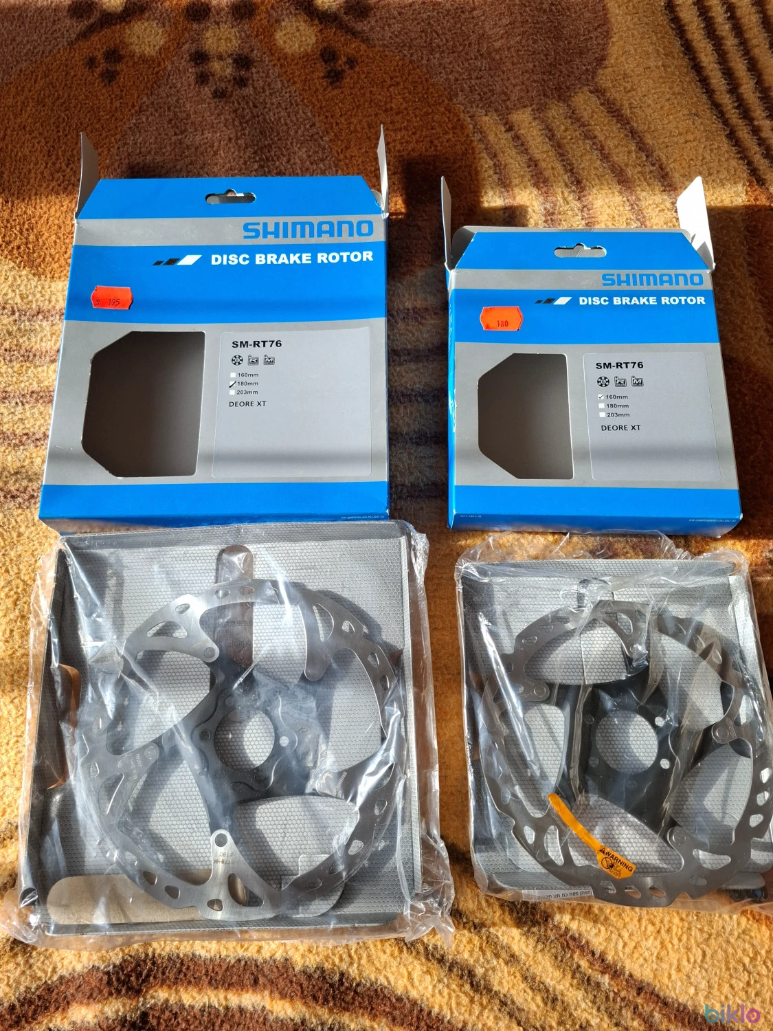 1. Discuri frana Shimano XT SM-RT76