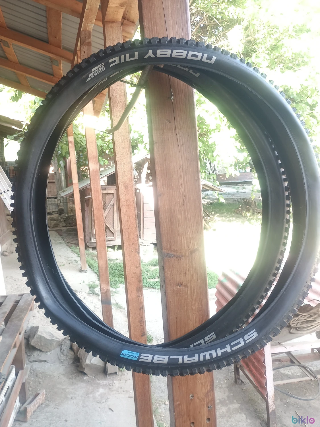 2. Schwalbe nobby nic, super ground, addix speedgrip, tubeless easy, 2.6 foldable