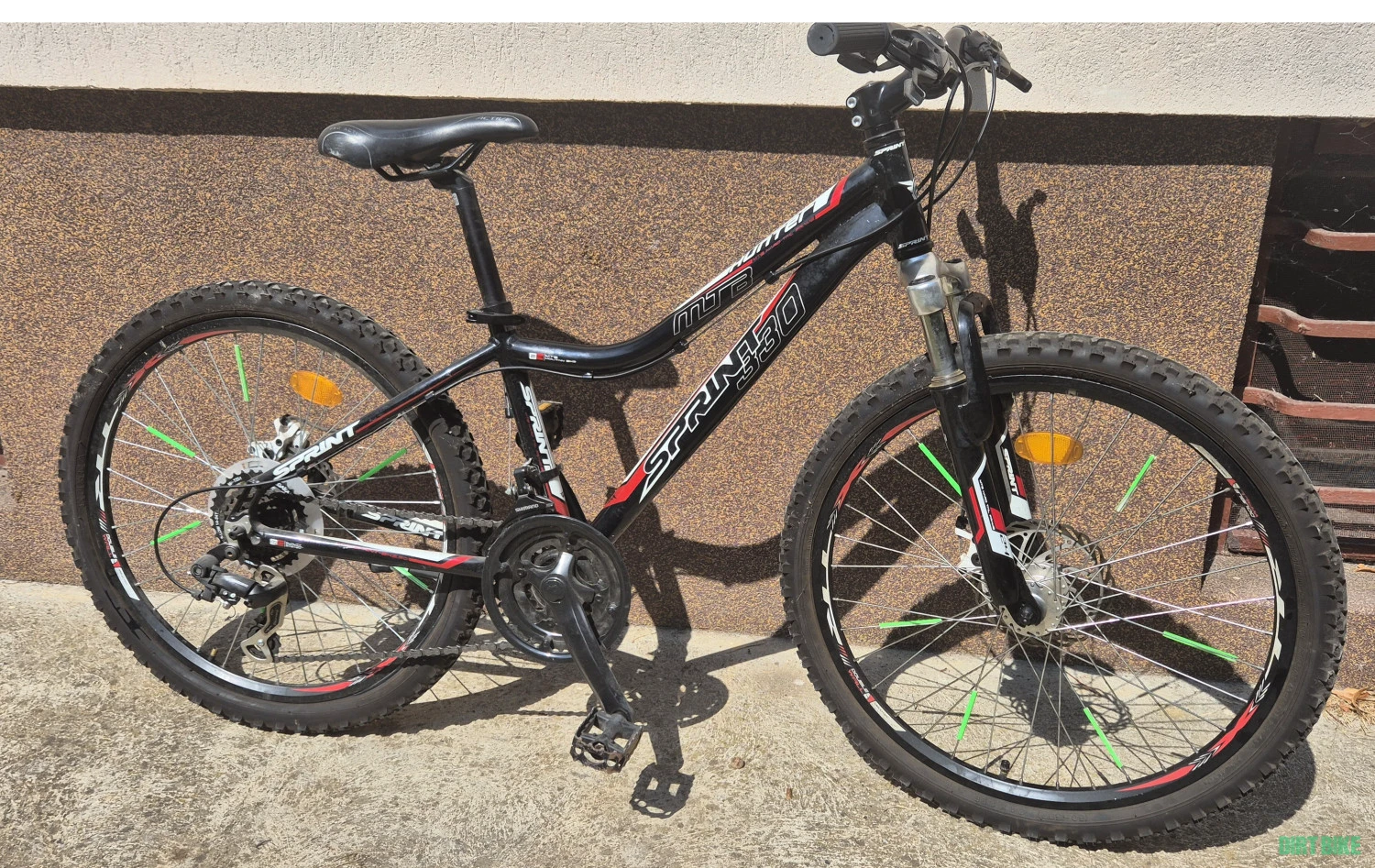 1. Bicicleta MTB Sprint 21 viteze, frane disc, roti 24''