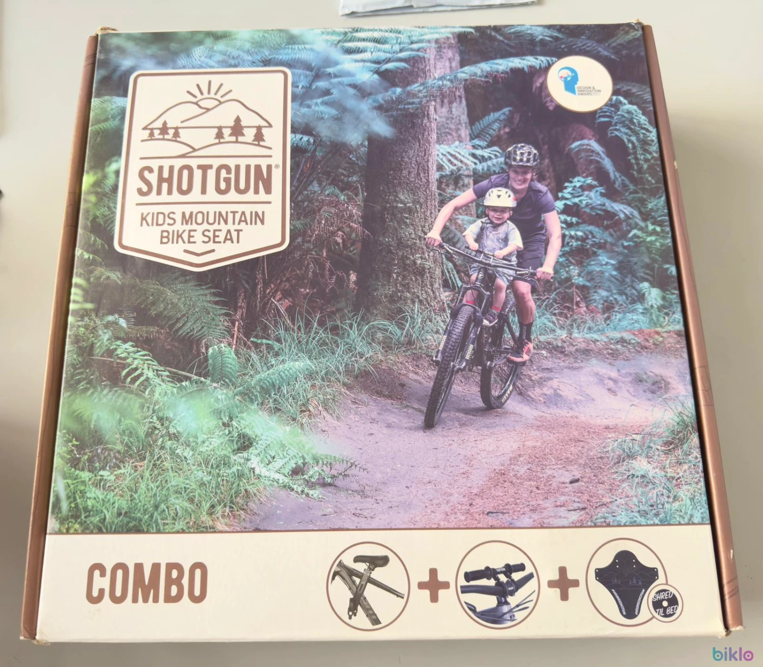 2. Scaun + Ghidon KIDS RIDE SHOTGUN 2.0 Combo MTB