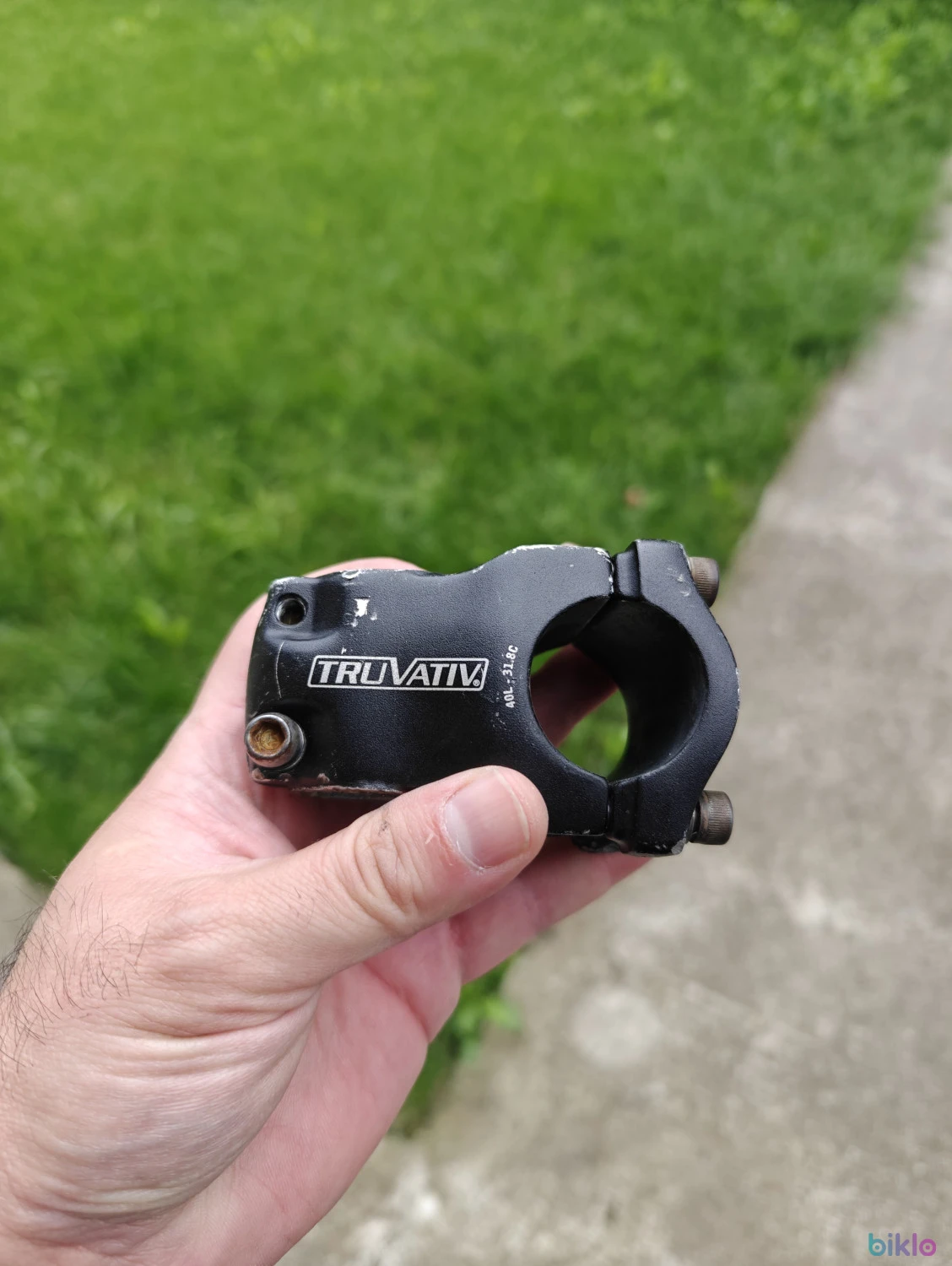 2. Vand pipa TRUVATIV HUSSEFELT BLACK 40MM, stare buna!
