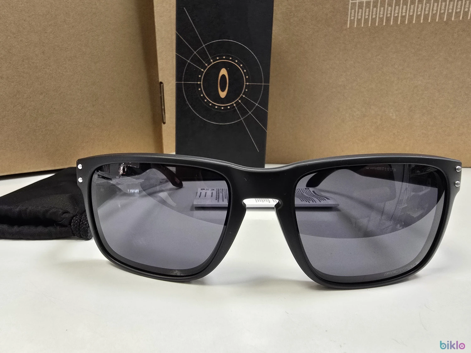 1. Oakley Holbrook Matte Black Prizm Grey