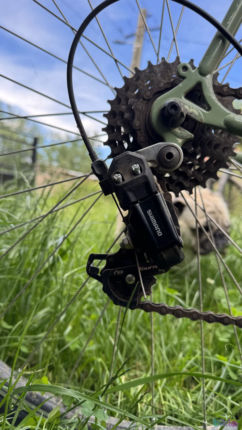 5. Bicicleta cursiera gravel vintage XL Giant Peloton