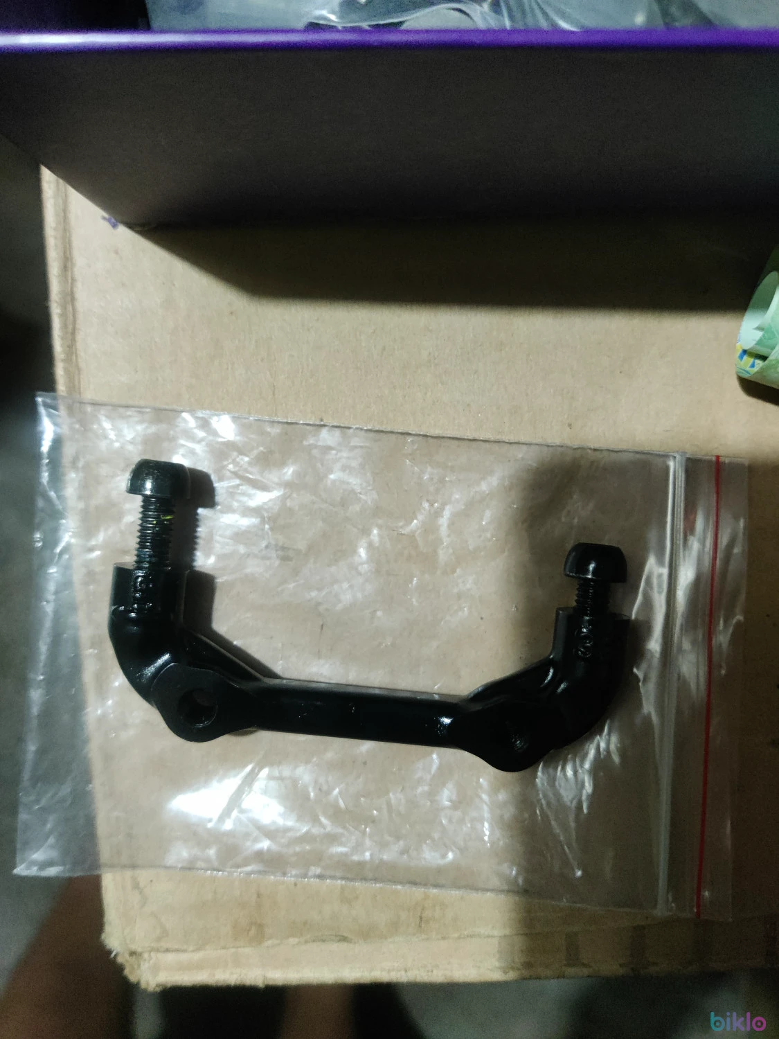 1. Adaptot caliper hayes post mount IS 180