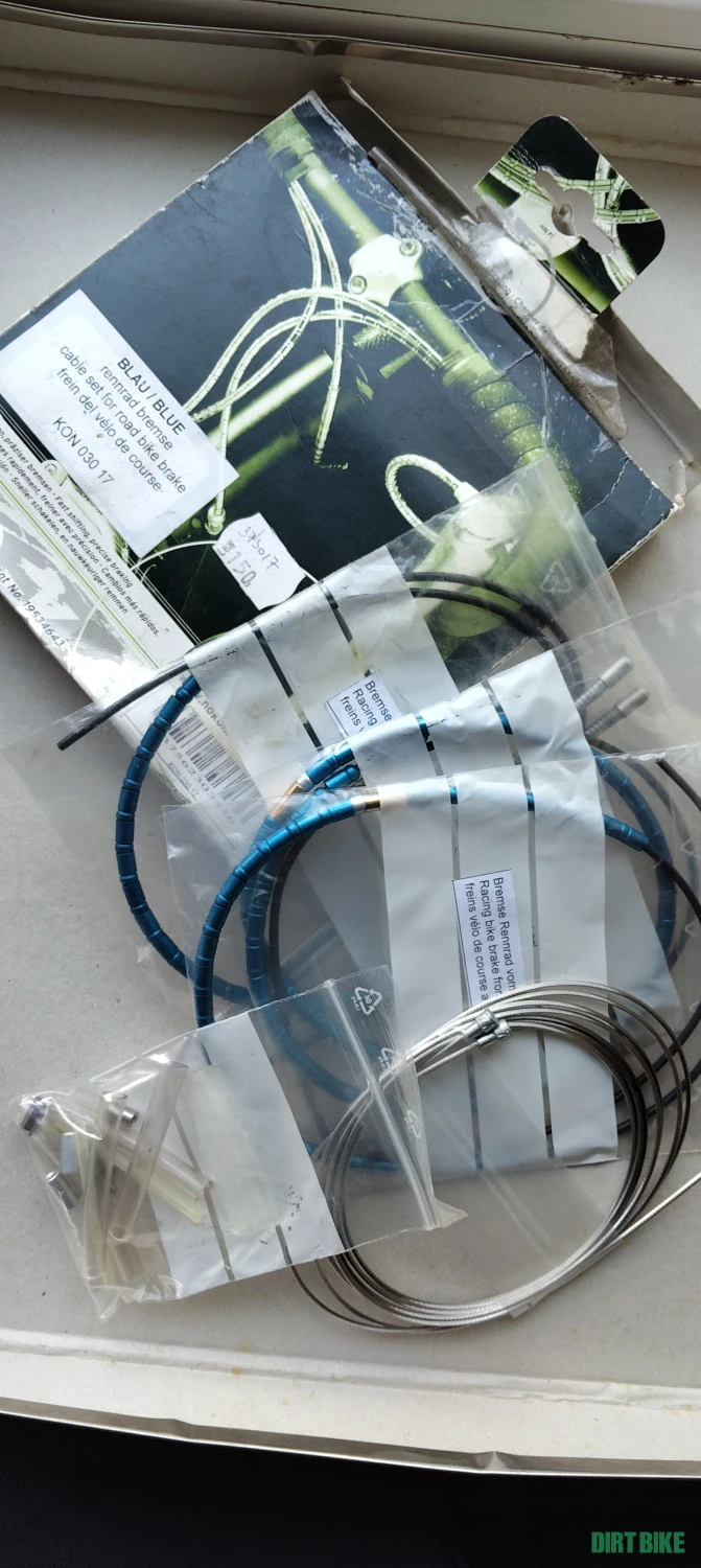 2. Kit cămăși de frana cursiera Nokon albastru